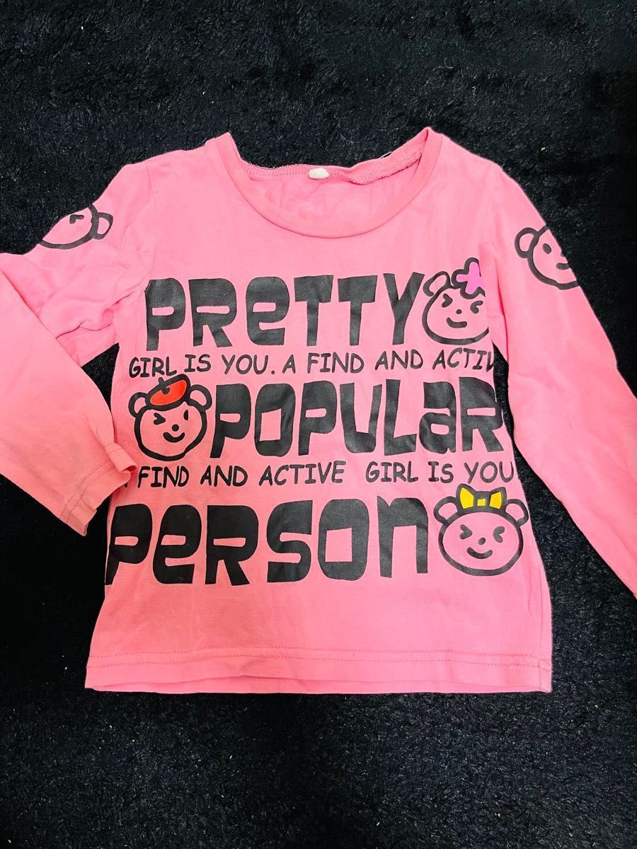 セット売り　6枚　まとめ売り　95㎝　女の子　春　秋　薄手 長袖Tシャツ　スカート　アンパンマンもあります！