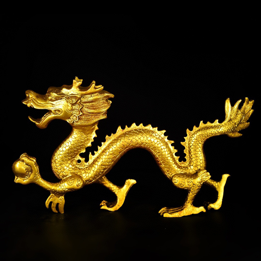 聚寶齋*銅製*龍鳳炉】 稀少物品 置物 古賞物 中国時代美術 聚寶齋*銅製*龍鳳炉】 稀少物品 置物 古賞物 中国時代美術