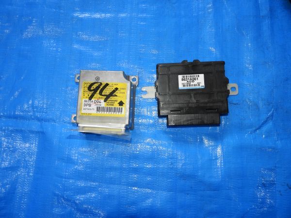 ⑲ CT9W CT9A エボ 9 純正 ACD コンピューター ECU CPU SRS エアバック ASSY 4G63 ターボ ランエボ ワゴン MIVEC マイベック EVO 7 8 9_画像1