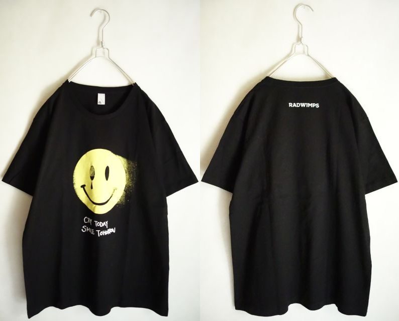 RADWINPS CRY SMILE Tシャツ 黒L ☆こんにちは日本～KONNICHIWA NIPPON～TOUR2020 定価4200円（税込）_画像2