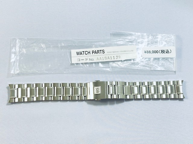 AA1BA11J9 SEIKO Grand Seiko 19mm original stainless steel breath SBGV009/9F82-0AB0 other for free shipping 