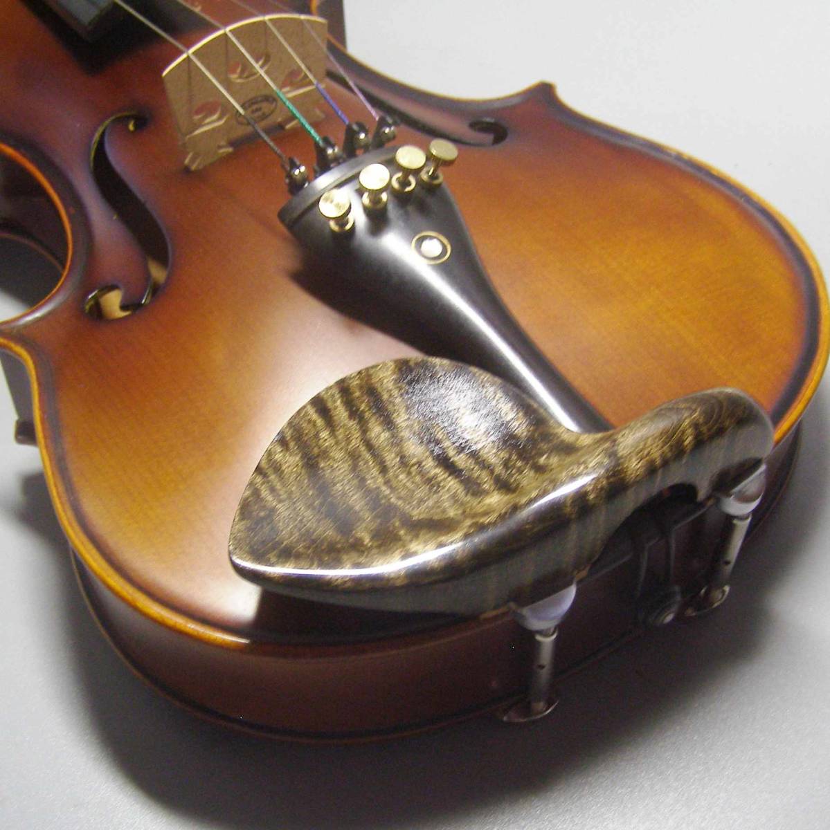 楓ゼブラ杢ハードメイプル バイオリン 顎当て | visaliariverrock.com