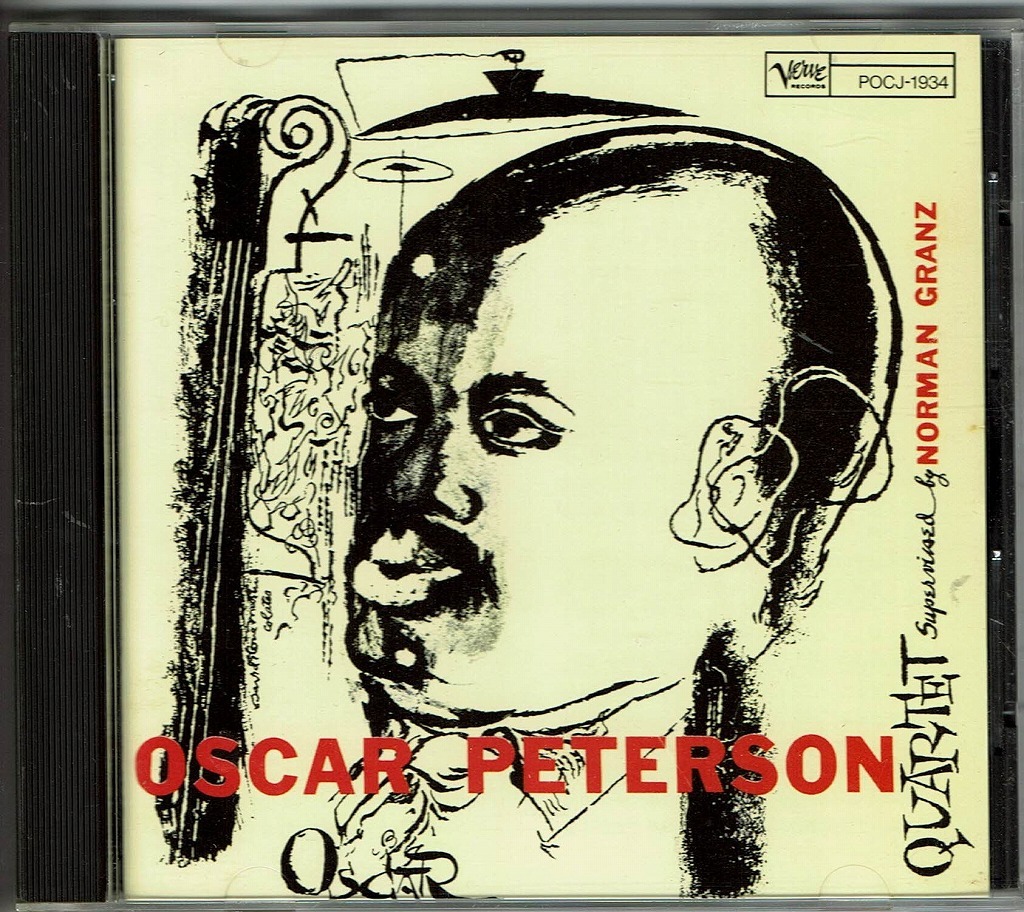 オスカー・ピーターソン４第一集『カルテット』バーブレーベルに於けるピーターソン絶頂期のオリジナルアルバム、日本盤　解説付き_画像1