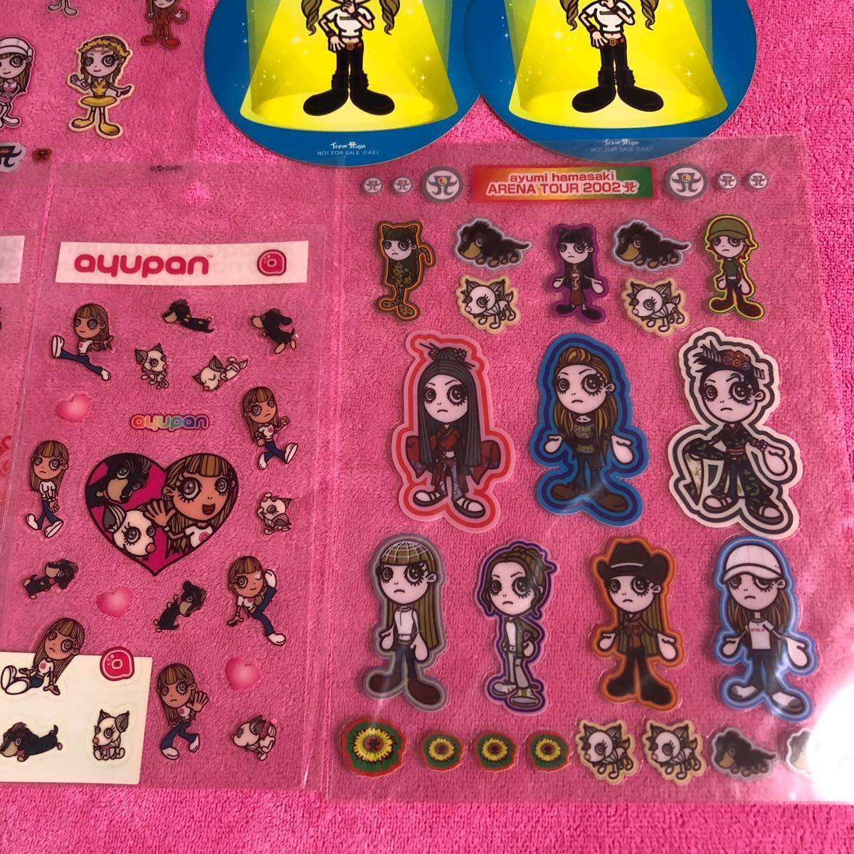 激レア 浜崎あゆみ ayupan あゆぱん ステッカー シール 新品未開封