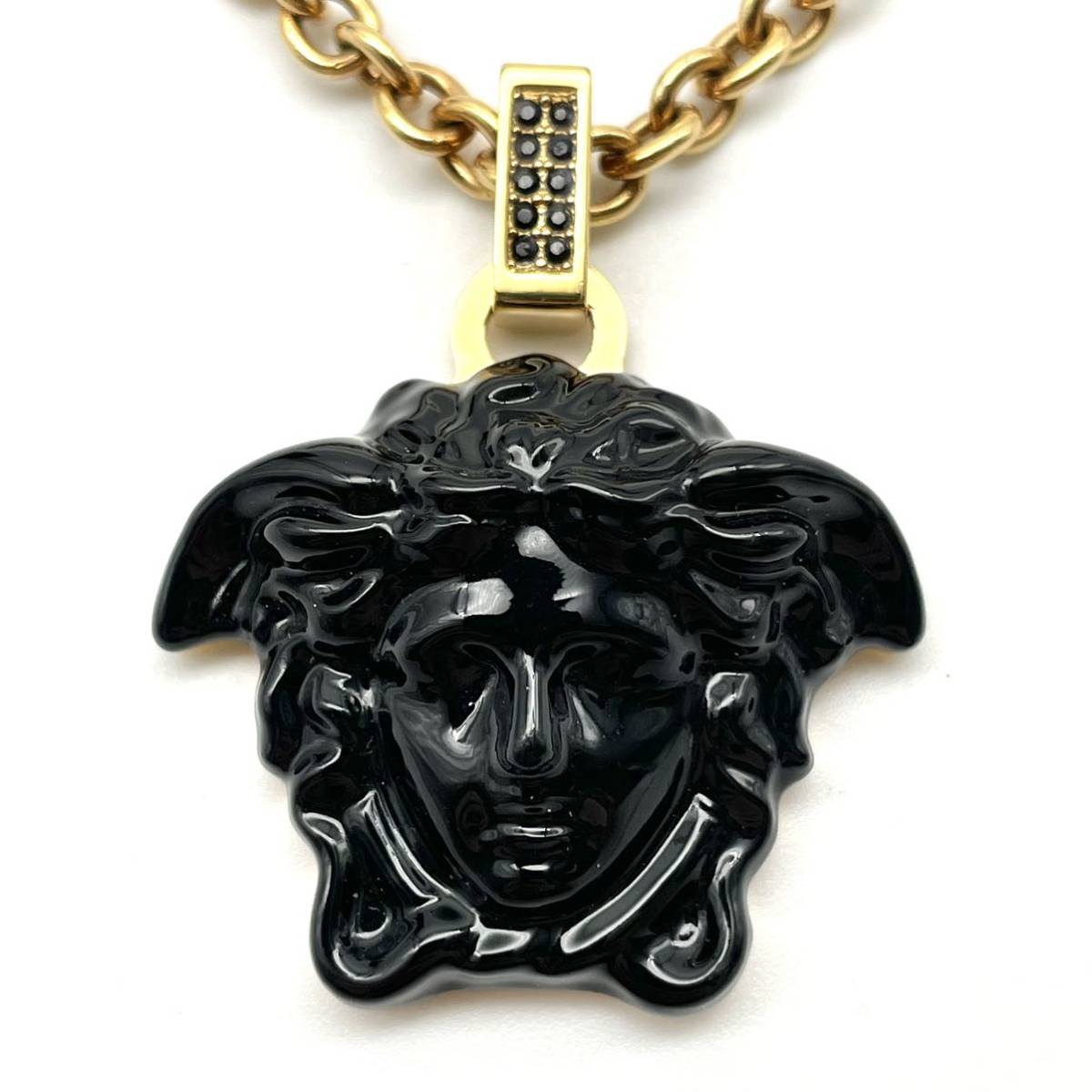 美品】ヴェルサーチェ ネックレス メデューサ アクセサリー ビジュー