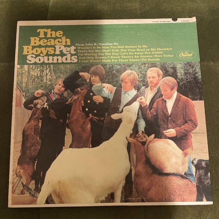 米国ロス工場プレス ペットサウンズUSオリジナルMONO Pet Sounds