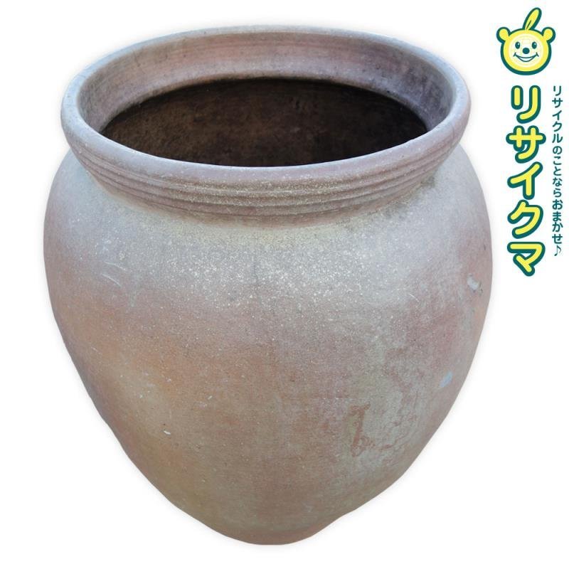 M▽古備前 水瓶 窯印有り 大壺 大水瓶 水甕 (03430-2) | normanhubbard.com
