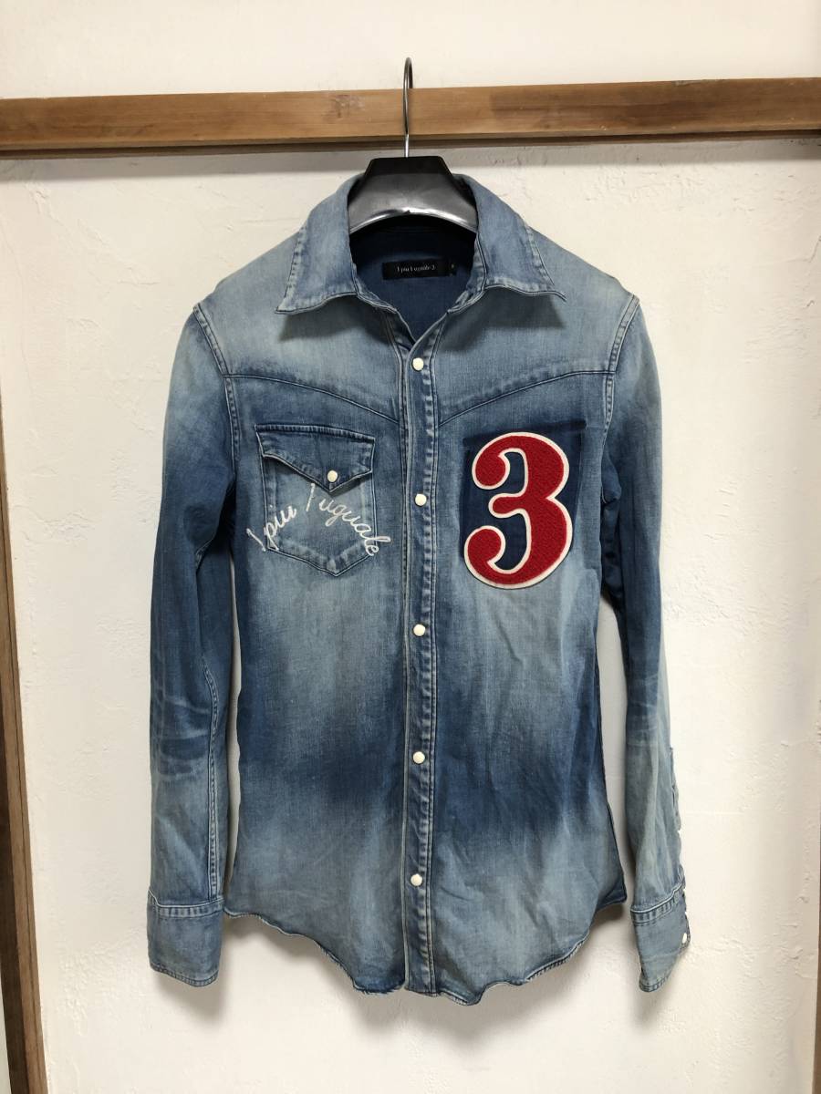 超爆安 3 denim stretch 1piu1uguale3 wappen ストレッチウエスタン