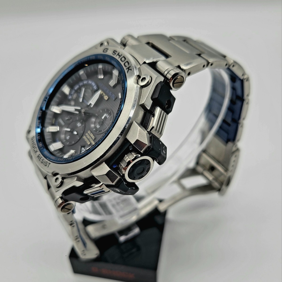 稼働品CASIO G-SHOCK MTG-G1000D定価160,000円 税!! MT-G クロノグラフ