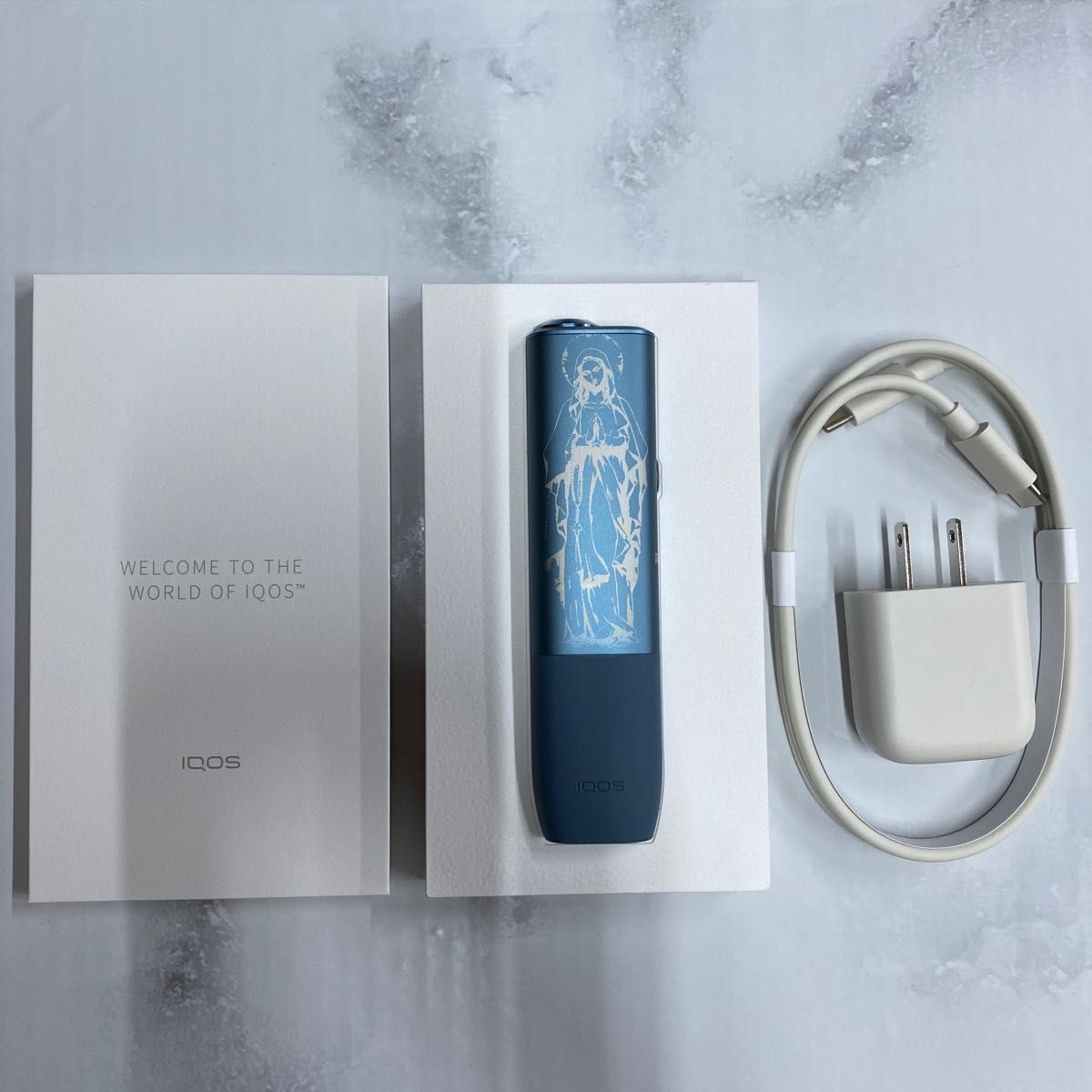 iQOS ILUMA ONE イルマワン レーザー加工 聖母 マリア 聖書 十字架