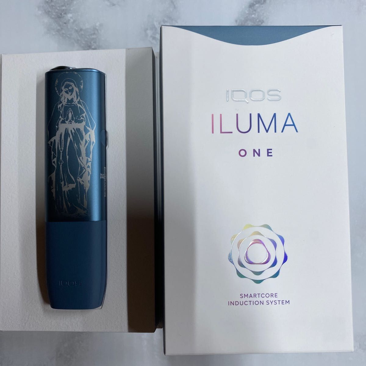 iQOS ILUMA ONE イルマワン レーザー加工 聖母 マリア 聖書 十字架