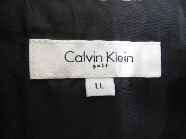 003c15◆良品です◆Calvin Klein golf カルバンクラインゴルフ 中綿ダウンジャケット LL/ゴルフジャケット/シャツ/メンズ/男性/デサント_画像8