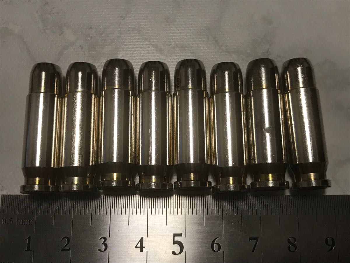 マルシン M1カービン用 金属製カートリッジ 6mmBB弾 8個セット マルシン M1カービン用 金属製カートリッジ 6mmBB弾 8個セット