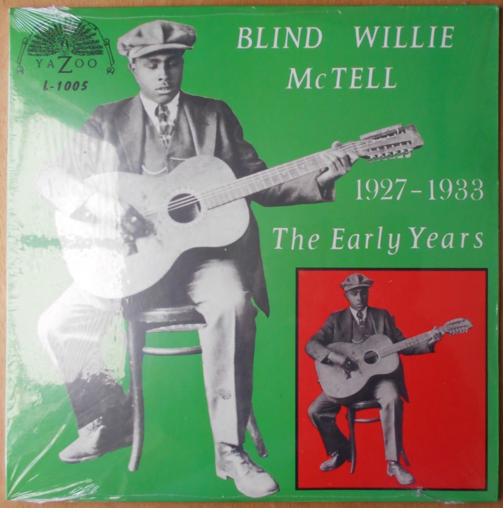 # new goods #Blind Willie McTell blind * Willie *makteru/1927-1933 -the early years-(LP)