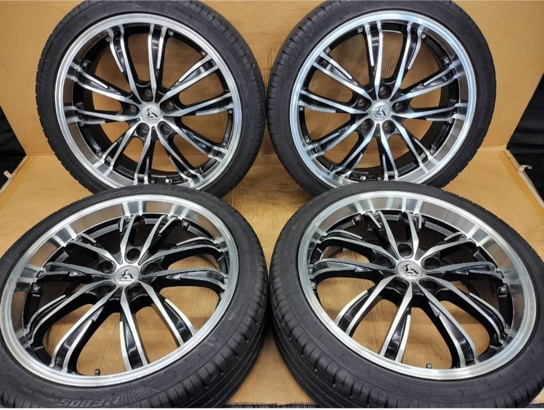 TECHNOPIA Kashina 19×7,5J 5H +48 PCD114,3 タイヤ225/40R19 19インチ
