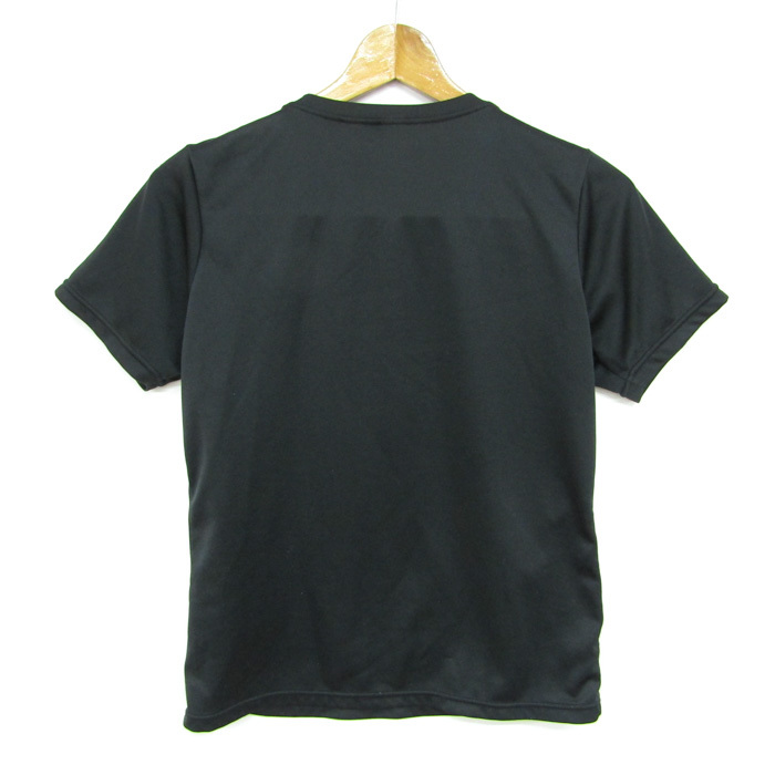 ミズノ 半袖Tシャツ ワンポイントロゴ スポーツウェア トップス レディース Mサイズ ブラック Mizuno_画像8