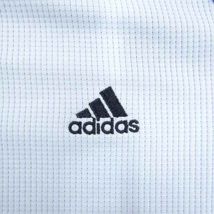 アディダス 半袖Tシャツ クライマライト ワッフル生地 スポーツウェア トップス レディース Sサイズ ブルー adidas_画像4