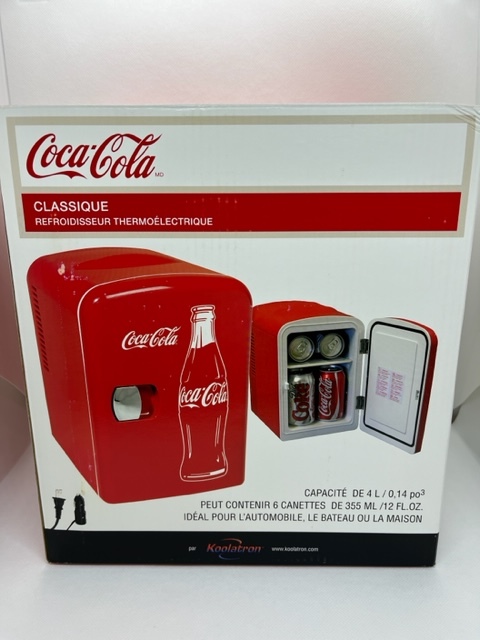 コカコーラ Coca-Cola ポータブルミニ冷蔵庫 輸入品 未使用 9