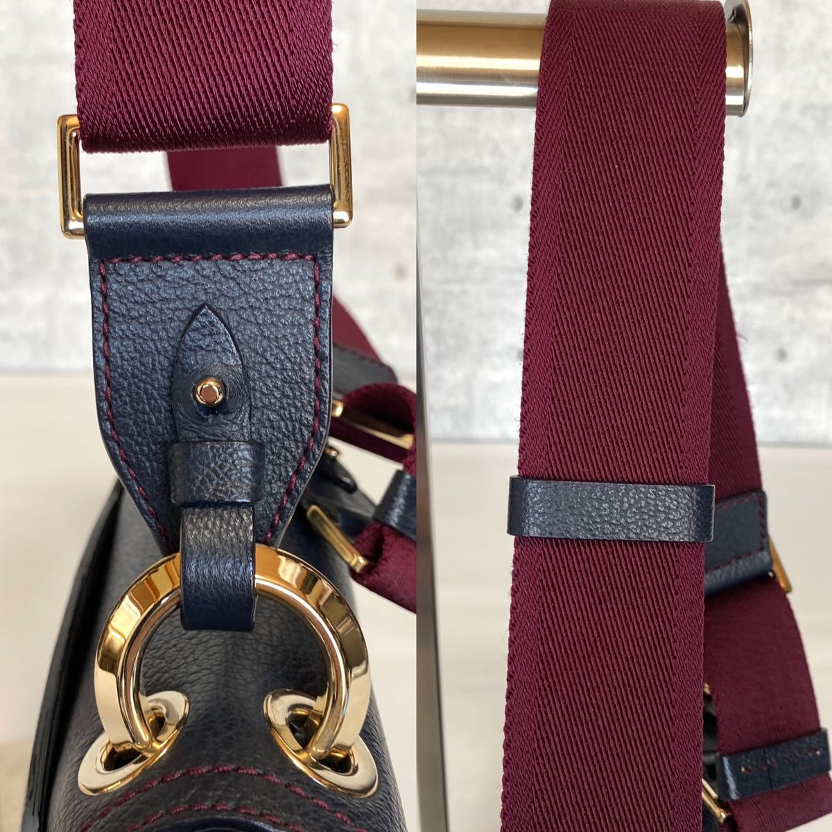 未使用級 JIMMY CHOO ジミーチュウ VARENNE/S ヴァレンヌ ネイビー