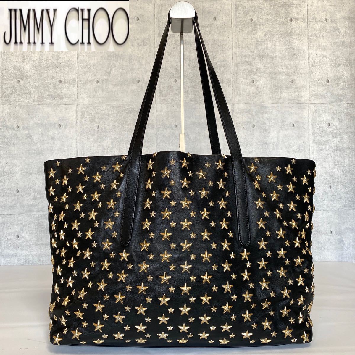 極美品 JIMMY CHOO ジミーチュウ ピムリコ PIMLICO マルチスタッズ