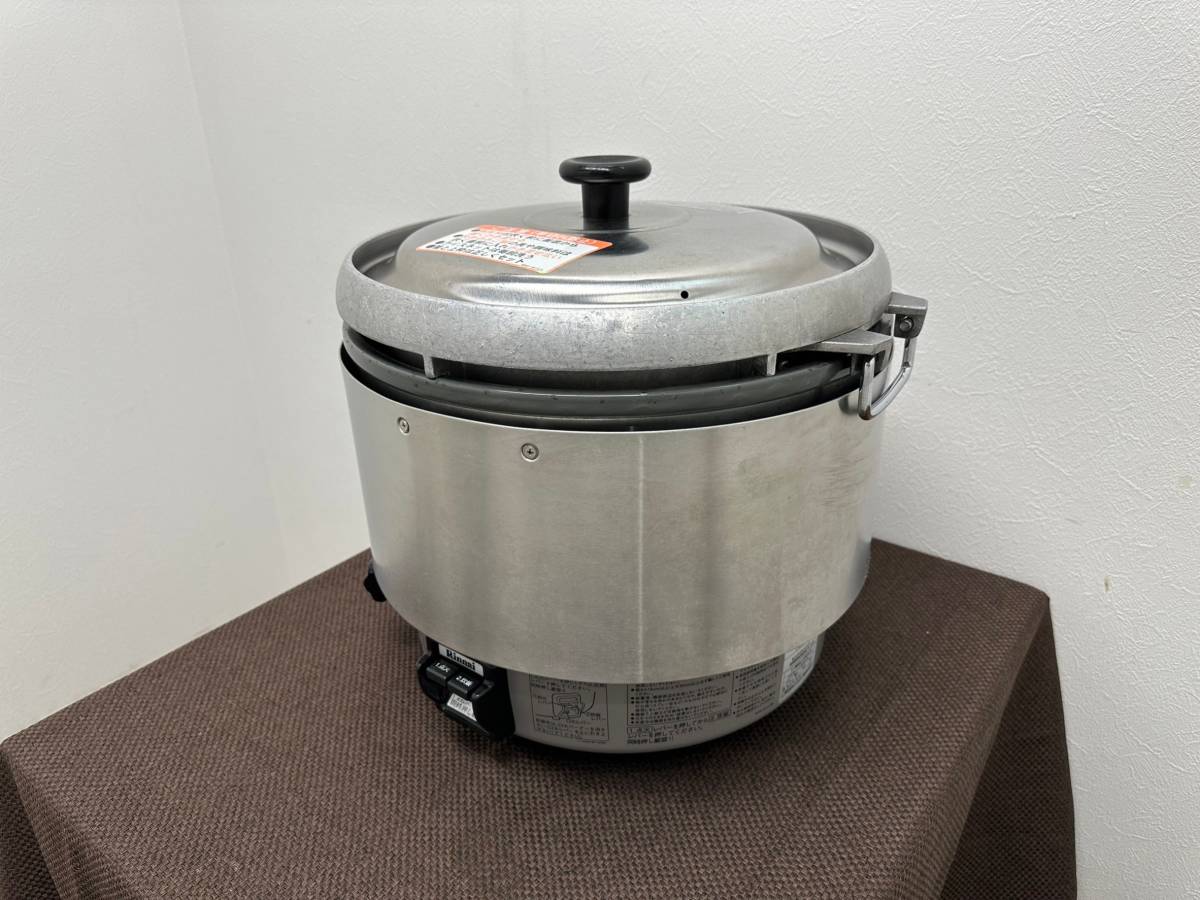 リンナイRinna 業務用ガス炊飯器3升６.０L 都市ガス２０１８年製RP