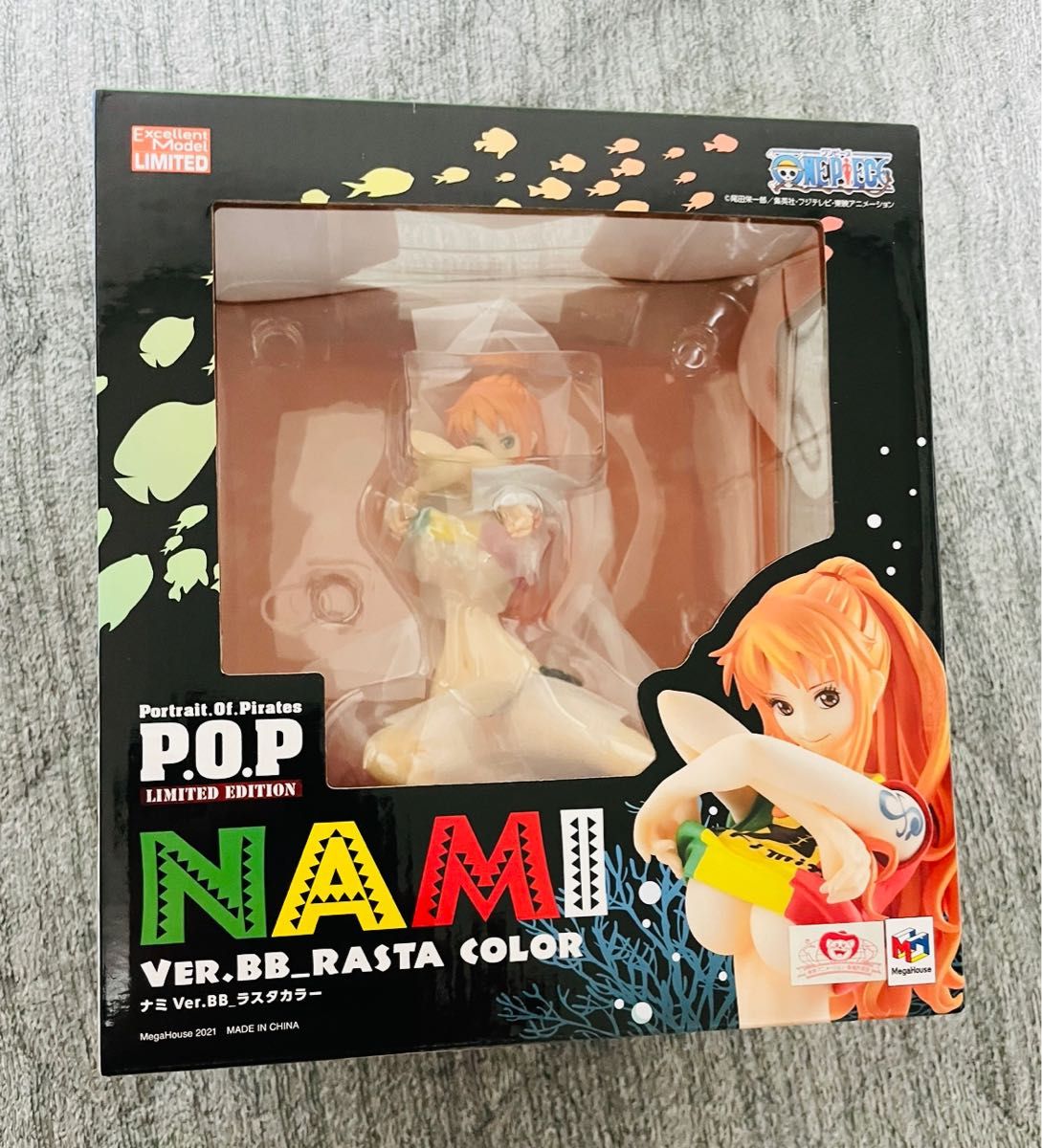 ONE PIECE P.O.P. LIMITED EDITION ナミ Ver.BB Rasta color