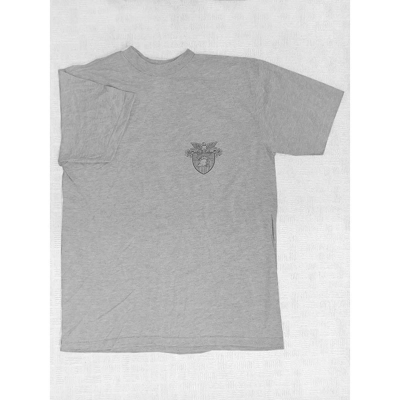 米陸軍・士官学校（ウェストポイント）・IPFU Tシャツ・MEDIUM・グレー（霜降り）・米軍放出品・実物・デッドストック・未使用・即決 