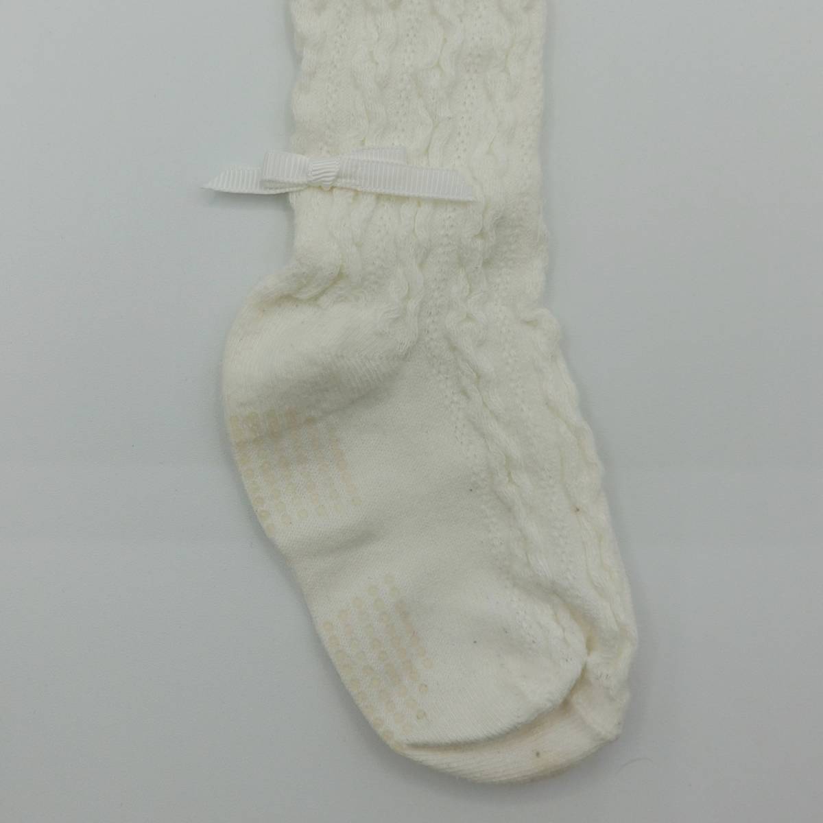  белый трико носки ребенок одежда детская одежда 95 размер лента предотвращение скольжения имеется 