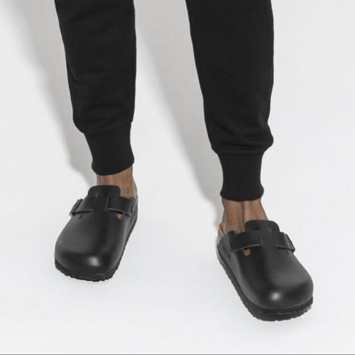 新品 定番 BIRKENSTOCK ビルケンシュトック ボストン レザー サンダル