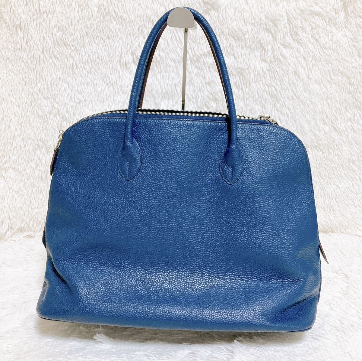 ✨伝説の一品・美品✨HIROFU ハンドバッグ シボレザー カデナ Hロゴ-