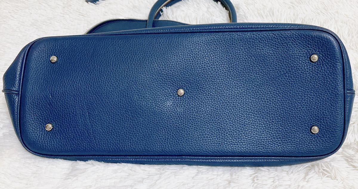 伝説の一品・美品HIROFU ハンドバッグ シボレザー カデナ Hロゴ