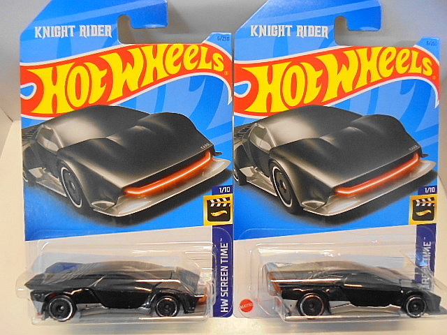 Hotwheels ナイトライダー キット コンセプト ホットウィール ミニカー 2台セット カール_画像1