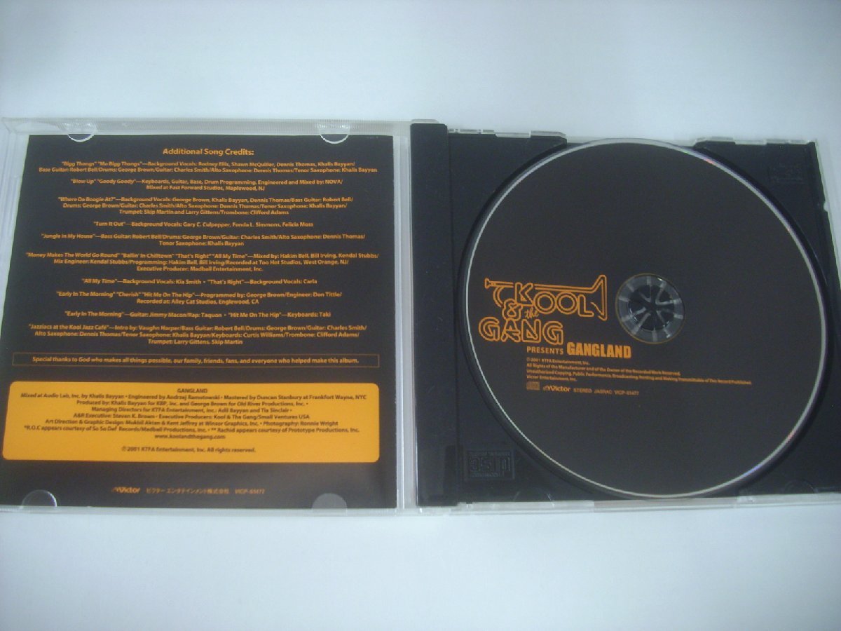 ■ CD 　クール & ザ・ギャング / ギャングランド KOOL & THE GANG PRESENTS GANGLAND 2001年VICP-61477 ◇r50419_画像2