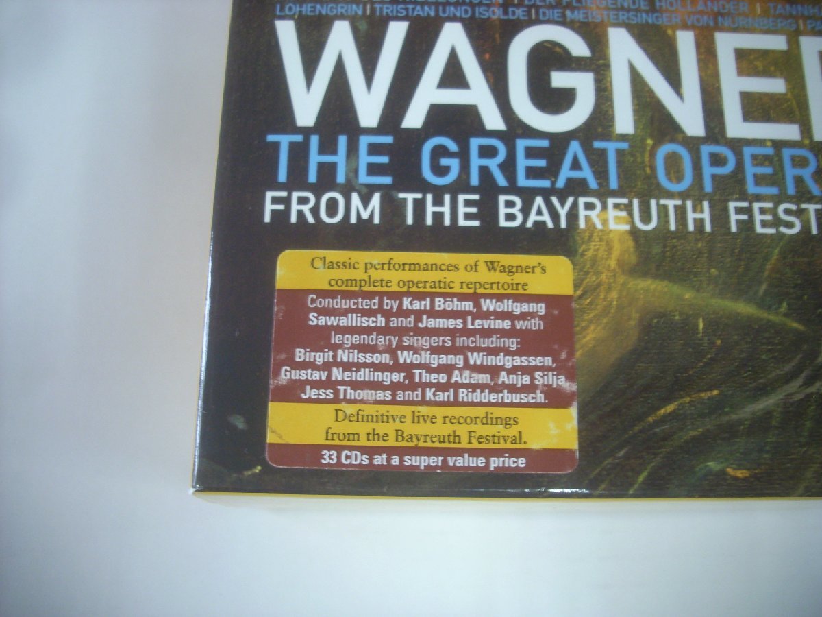 ■ 33CD  ワーグナー WAGNER ：グレイト・オペラ集 GREAT OPERAS バイロイト音楽祭 FROM BAYREUTH FESTIVAL EU盤 DECCA 478 0279 ◇r50425の画像4