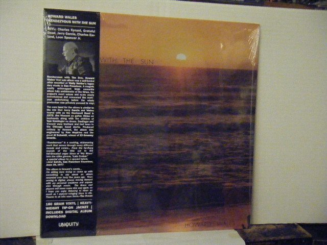 ▲180G重量盤LP HOWARD WALES / RENDEZVOUS WITH THE SUN 輸入盤・新品・未使用品 LUV N' HAIGHT LHLP097 JAZZ FUNK◇r50415_画像1