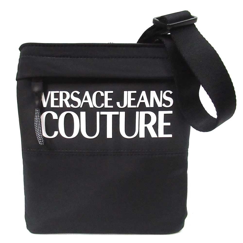 ヴェルサーチェ ジーンズ クチュール バッグ ショルダーバッグ VERSACE JEANS COUTURE ナイロン ショルダー ポシェット 71YA4B93 メンズ