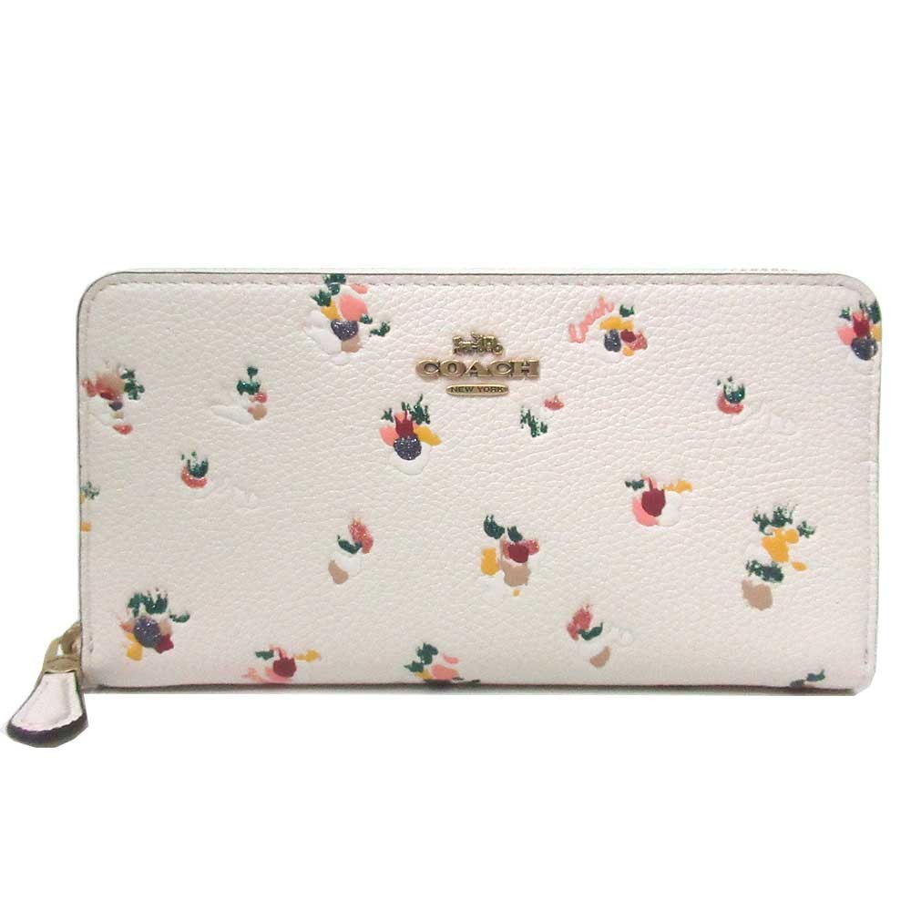 コーチ 長財布 COACH フローラル プリント アコーディオン コーチ 長財布 COACH フローラル プリント アコーディオン