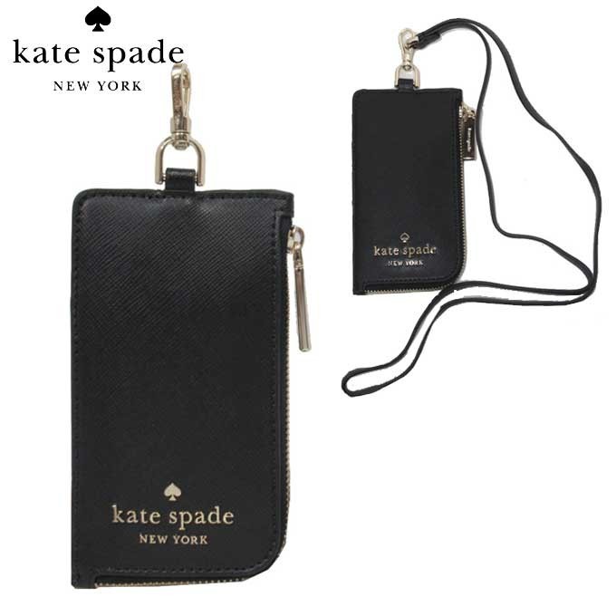 【最安値挑戦】 レディース カードケース ケイトスペード WLR00139 spade kate アウトレット ランヤード ストラップ付 ステーシー 001(ブラック) その他 【最安値挑戦】 レディース カードケース ケイトスペード WLR00139 spade kate アウトレット ランヤード ストラップ付 ステーシー 001(ブラック) その他