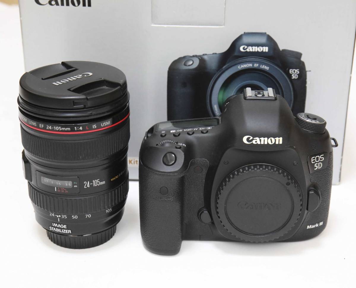 CANON EOS 5D Mark III ボディ EF 24-105mm f4 L IS USM レンズ キット