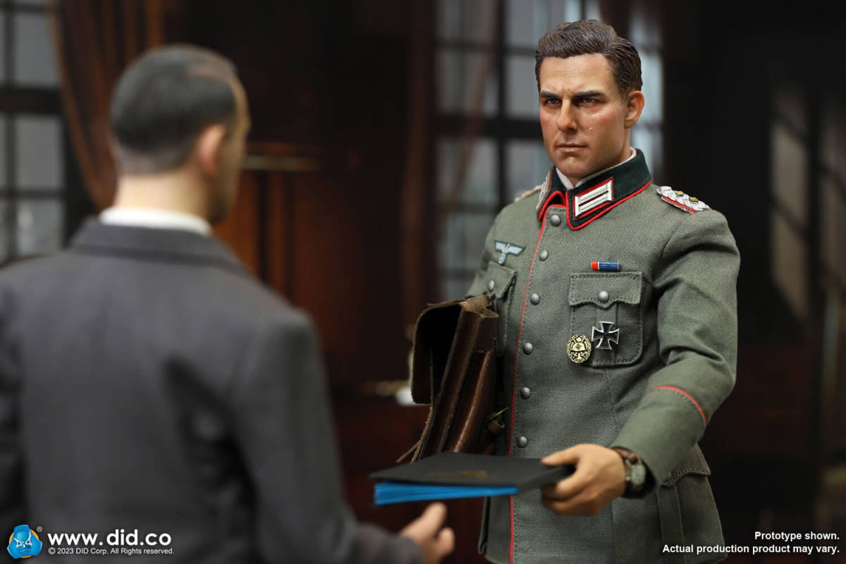 未開封新品/DID3R/WW2 Oberst I.G. Claus Von Stauffenberg OPERATION VALKYRIE/参謀大佐クラウスフォンシュタウフェンベルク/トムクルーズ_画像8
