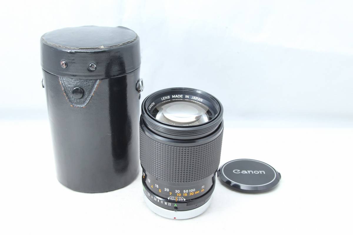 高価値 高級 s.c. sc f2.5 135mm FD Canon 極上品☆キャノン 望遠 FD