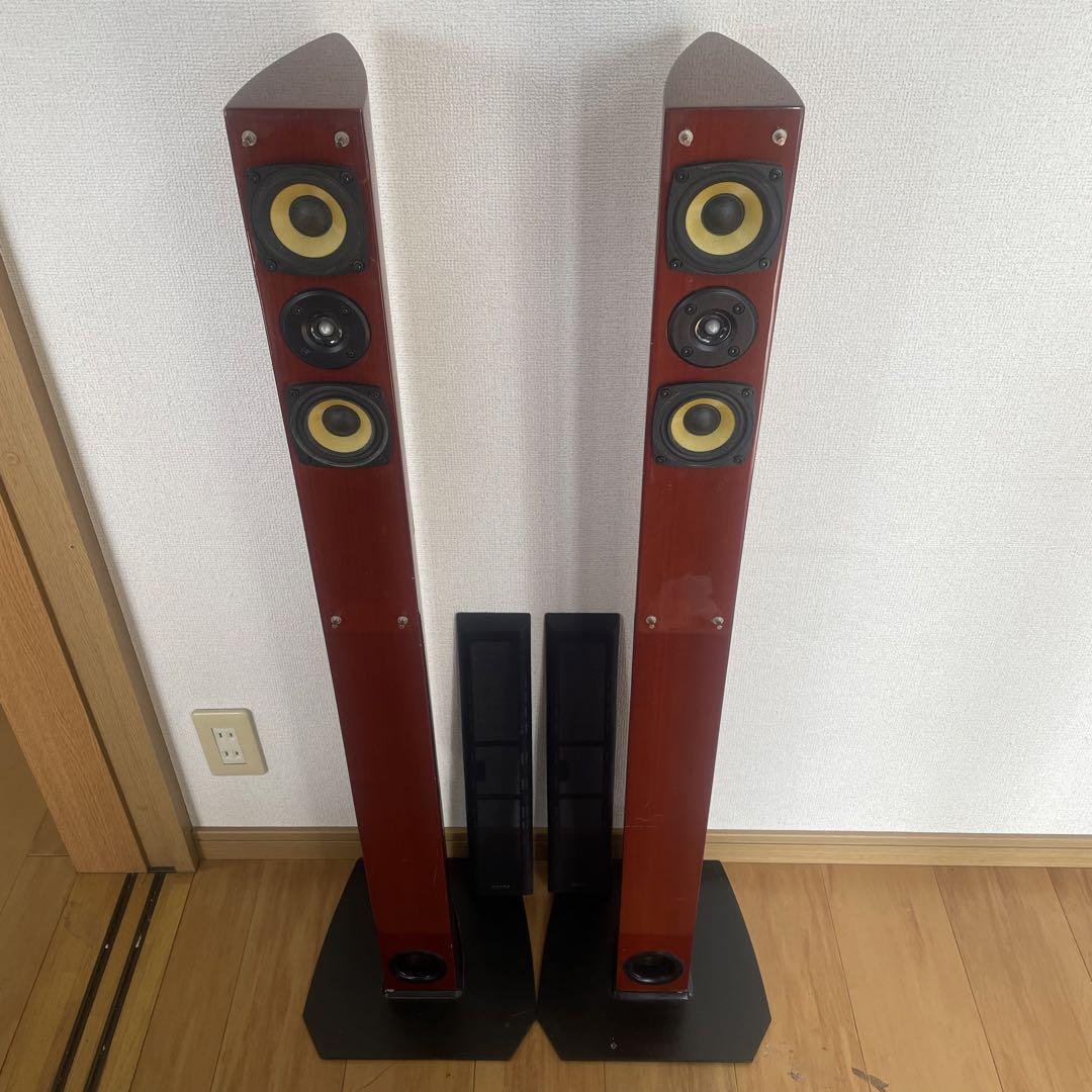 DENONデノン トールボーイスピーカーSC-T5L 茶色 ブラウン
