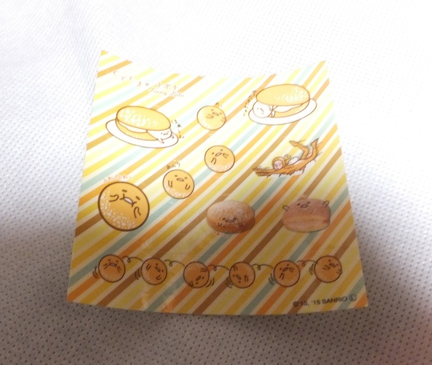 サンリオ ぐでたま お菓子缶 空缶 シール付き 2015年_画像4