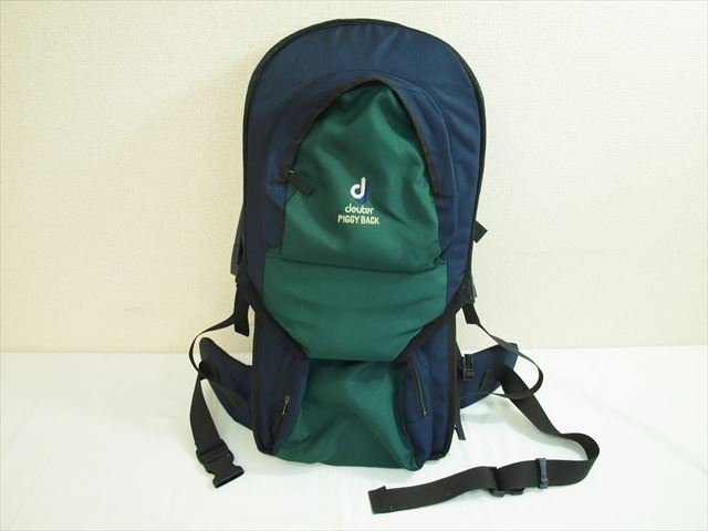 ■ deuter PIGGY BACK ドイター ピギーバック ベビーキャリー 【中古】 ★_画像1