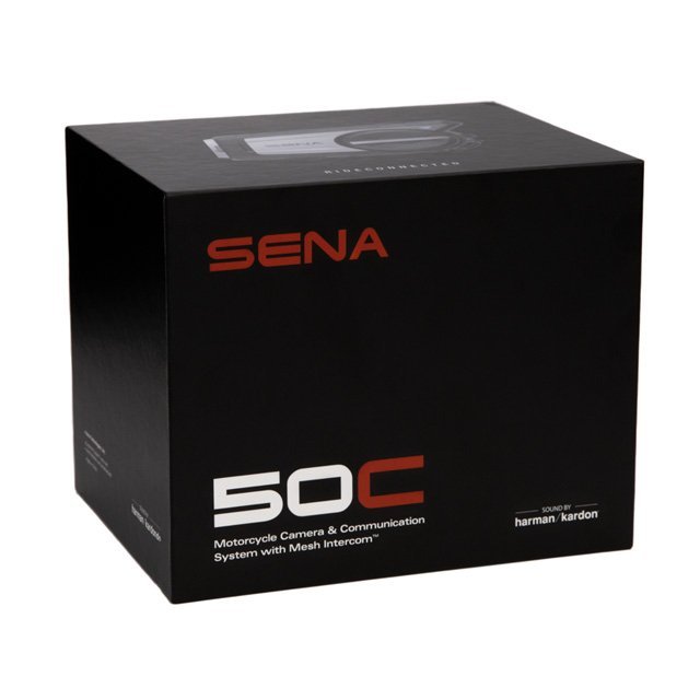 # new goods unused SENA 50C 50C-01 single Senna Bluetooth Bluetooth intercom in cam bike Harman Kardon