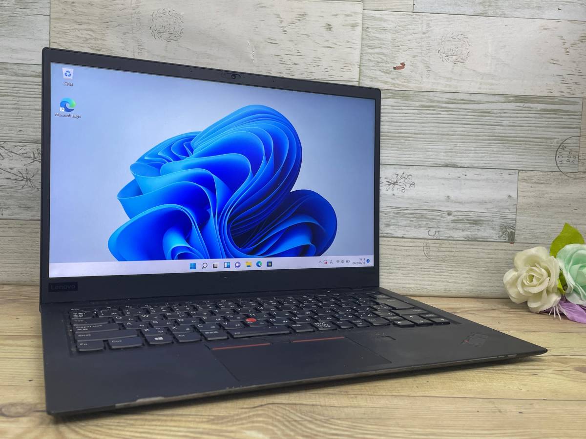 動作OK】Lenovo X1 Carbon[Core i5-7200U 2.50GHz/RAM:8GB/SSD:128GB