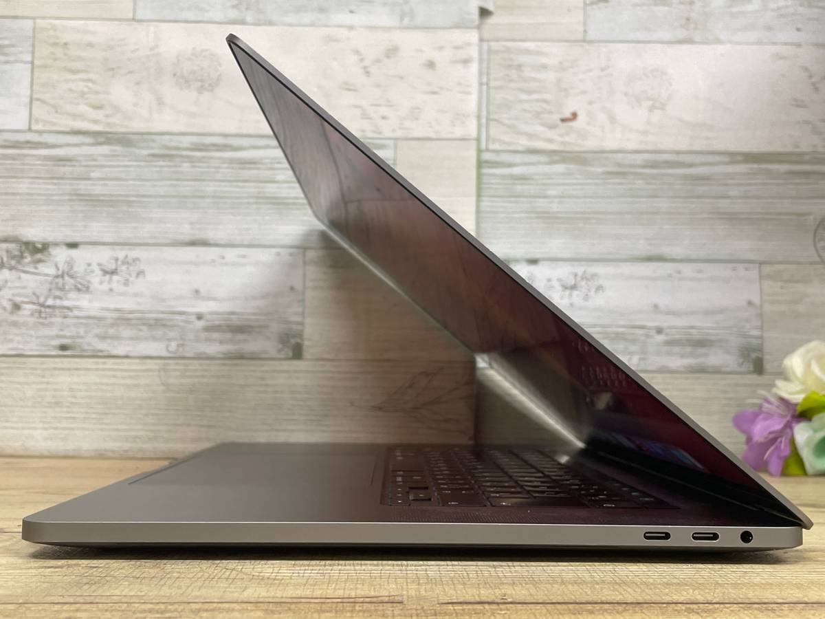【良品♪】Apple MacBook Pro 2019[Core i9 9880H 2.3GHz/RAM:16GB/SSD:1024GB/15.4インチ]Ventura スペースグレー 動作品の画像3