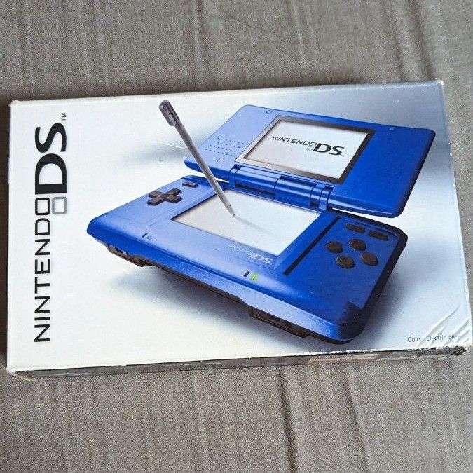 任天堂 Nintendo ニンテンドーDS 初代 エレクトリックブルー 北米版 海外版 ドット抜け