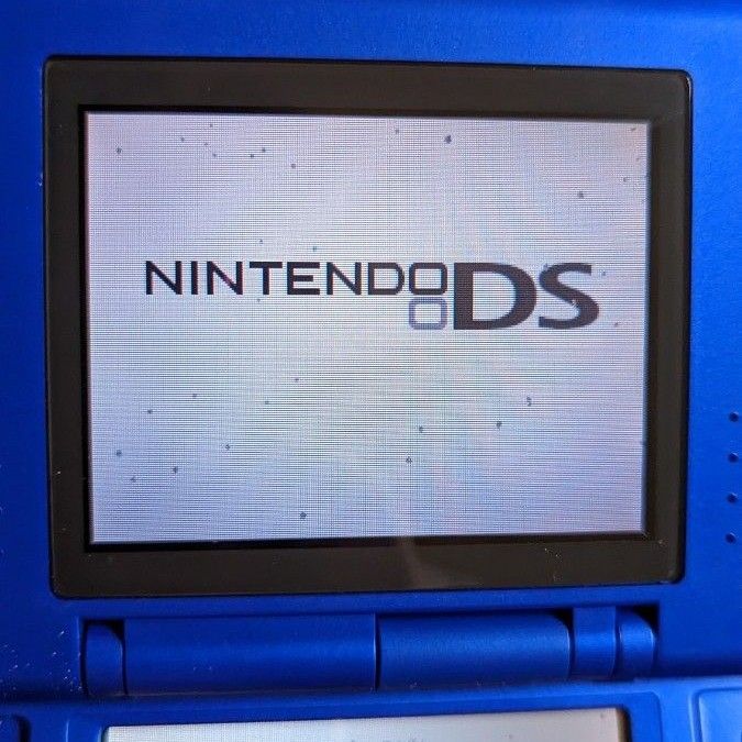 任天堂 Nintendo ニンテンドーDS 初代 エレクトリックブルー 北米版 海外版 ドット抜け