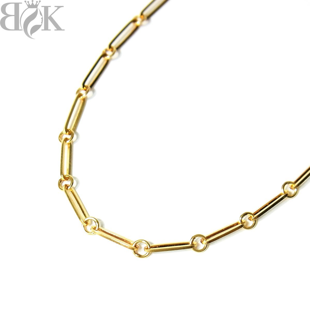 最大61%OFFクーポン 美品 K18 デザインネックレス チェーンモチーフ
